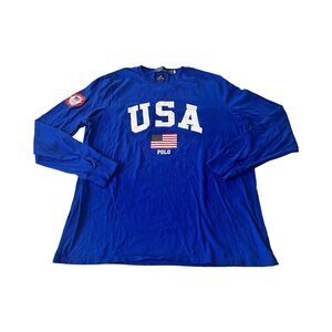 Polo by Ralph Lauren Blue Long Sleeve Tee